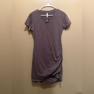 Wishlist Gray Ruched Dress
